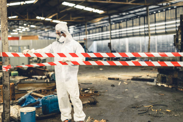 Professional Drug Lab Cleanup technician working in Raisin City, CA